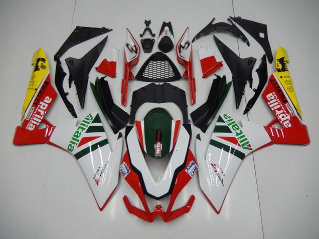 Aprilia RSV4 2009-2015 - Blanc Rouge Alitalia Aprilia RSV4 2009-2015 - Blanc Rouge Alitalia