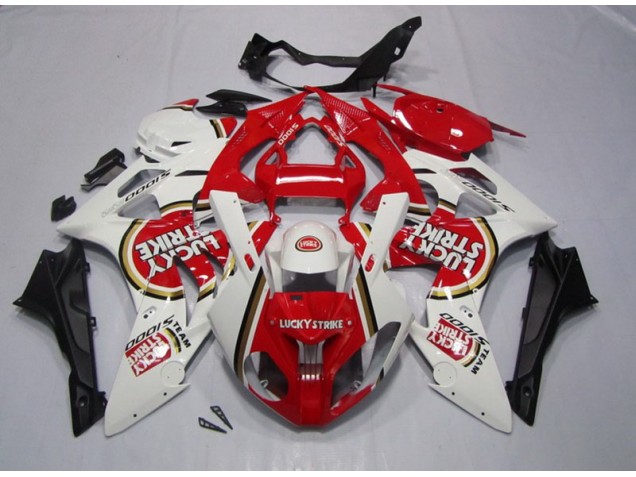 BMW S1000RR 2009-2014 - Rouge Blanc Lucky Strike BMW S1000RR 2009-2014 - Rouge Blanc Lucky Strike