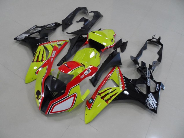 BMW S1000RR 2009-2014 - Vert Rouge Monster BMW S1000RR 2009-2014 - Vert Rouge Monster