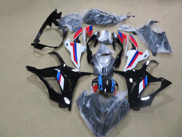 BMW S1000RR 2019-2021 - Noir Blanc Rouge Bleu BMW S1000RR 2019-2021 - Noir Blanc Rouge Bleu