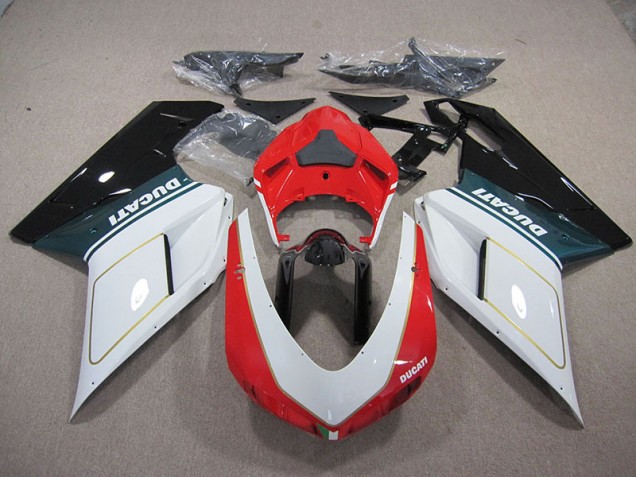 Ducati 1098 848 2007-2014 - Blanc Rouge Ducati 1098 848 2007-2014 - Blanc Rouge