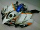 Honda CBR 1000 RR 2004-2005 - Blanc Bleu Honda CBR 1000 RR 2004-2005 - Blanc Bleu