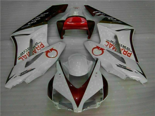 Honda CBR 1000 RR 2004-2005 - Blanc Rouge Honda CBR 1000 RR 2004-2005 - Blanc Rouge