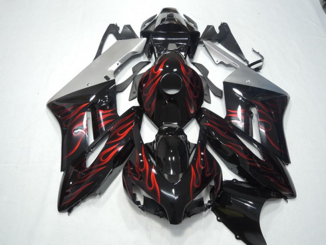 Honda CBR 1000 RR 2004-2005 - Noir Rouge Flamme Honda CBR 1000 RR 2004-2005 - Noir Rouge Flamme