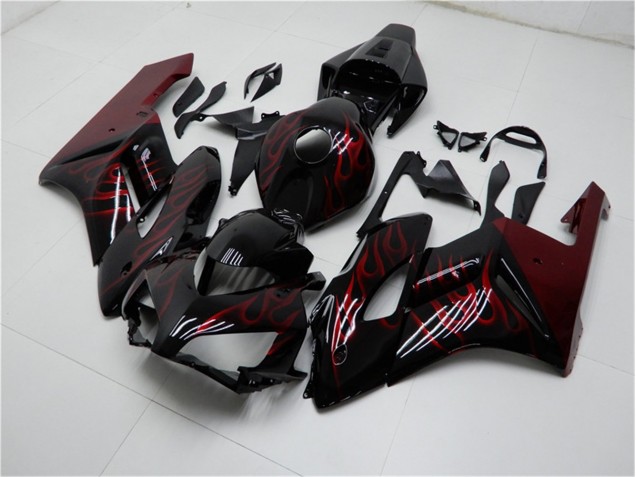 Honda CBR 1000 RR 2004-2005 - Rouge Noir Honda CBR 1000 RR 2004-2005 - Rouge Noir