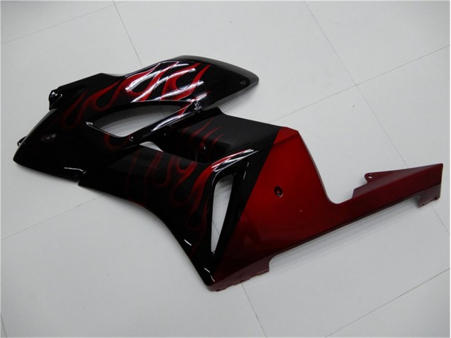 Honda CBR 1000 RR 2004-2005 - Rouge Noir Honda CBR 1000 RR 2004-2005 - Rouge Noir