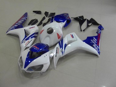 Honda CBR 1000 RR 2006-2007 - Blanc Nacré Bleu