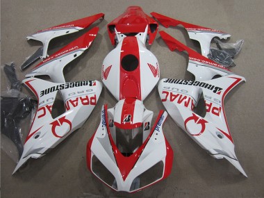 Honda CBR 1000 RR 2006-2007 - Blanc Rouge PRAMAC