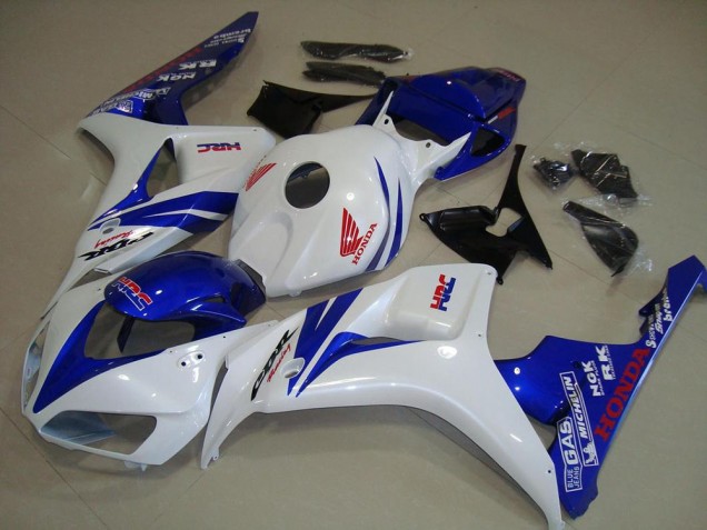 Honda CBR 1000 RR 2006-2007 - Blanc et Bleu Honda CBR 1000 RR 2006-2007 - Blanc et Bleu