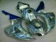 Honda CBR 1000 RR 2006-2007 - Bleu Flamme Argent Honda CBR 1000 RR 2006-2007 - Bleu Flamme Argent