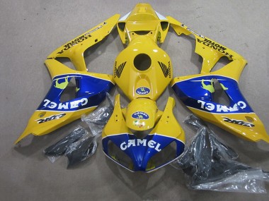 Honda CBR 1000 RR 2006-2007 - Jaune Bleu Camel