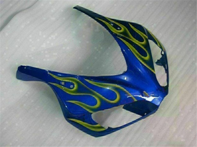 Honda CBR 1000 RR 2006-2007 - Jaune Flamme Bleu Honda CBR 1000 RR 2006-2007 - Jaune Flamme Bleu