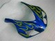 Honda CBR 1000 RR 2006-2007 - Jaune Flamme Bleu Honda CBR 1000 RR 2006-2007 - Jaune Flamme Bleu