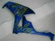 Honda CBR 1000 RR 2006-2007 - Jaune Flamme Bleu Honda CBR 1000 RR 2006-2007 - Jaune Flamme Bleu
