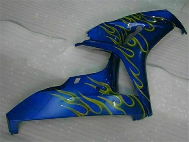 Honda CBR 1000 RR 2006-2007 - Jaune Flamme Bleu Honda CBR 1000 RR 2006-2007 - Jaune Flamme Bleu