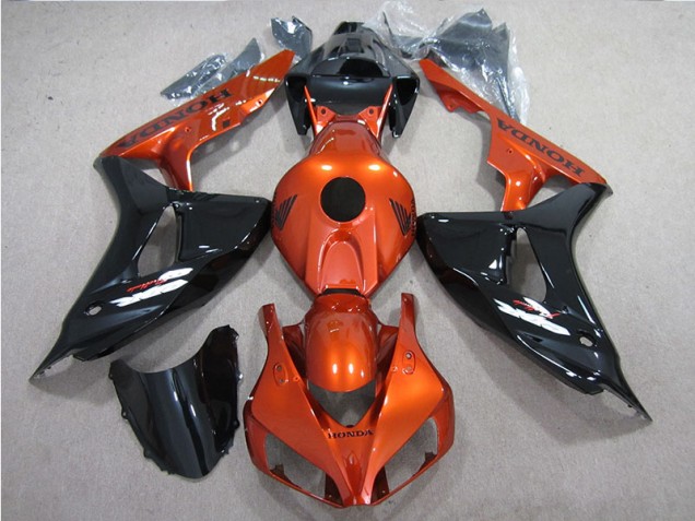 Honda CBR 1000 RR 2006-2007 - Noir Orange Honda CBR 1000 RR 2006-2007 - Noir Orange