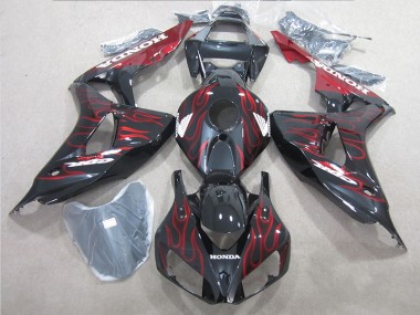 Honda CBR 1000 RR 2006-2007 - Noir Rouge Flamme