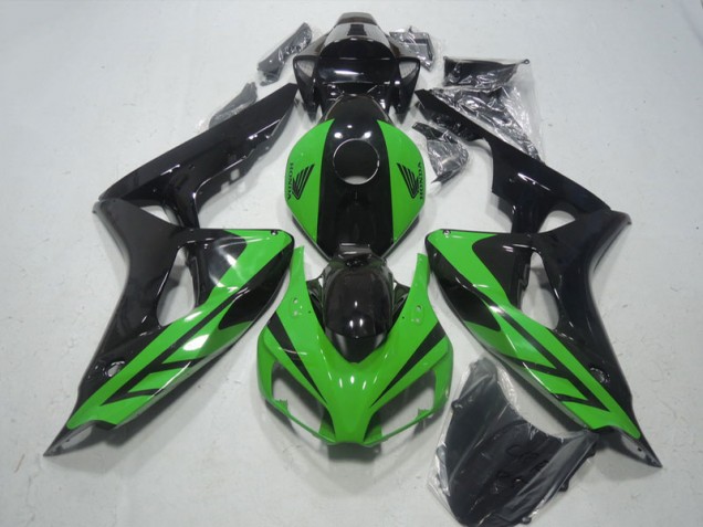 Honda CBR 1000 RR 2006-2007 - Noir Vert Honda CBR 1000 RR 2006-2007 - Noir Vert