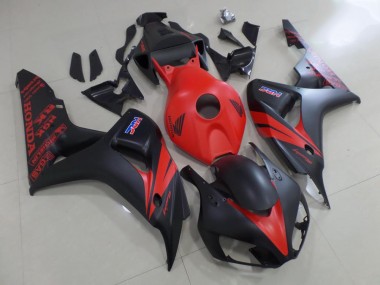 Honda CBR 1000 RR 2006-2007 - Rouge et Noir Mat