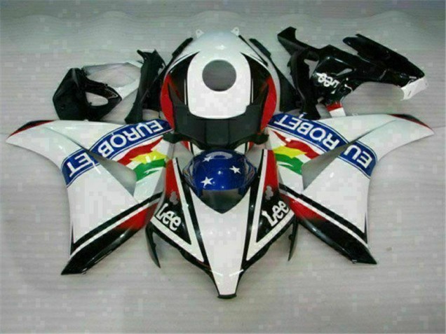 Honda CBR 1000 RR 2008-2011 - Blanc Bleu Rouge Eurobet Lee Honda CBR 1000 RR 2008-2011 - Blanc Bleu Rouge Eurobet Lee
