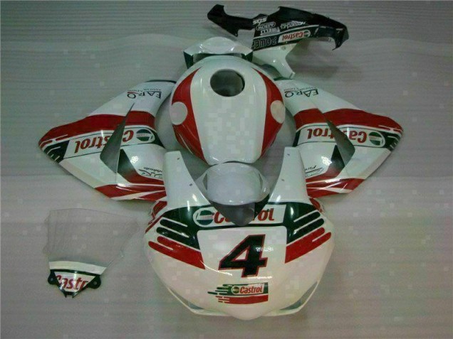 Honda CBR 1000 RR 2008-2011 - Blanc Castrol 4 Honda CBR 1000 RR 2008-2011 - Blanc Castrol 4