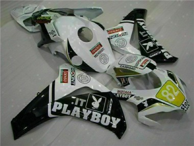 Honda CBR 1000 RR 2008-2011 - Blanc Noir Playboy
