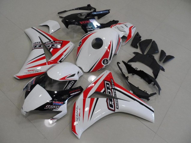 Honda CBR 1000 RR 2008-2011 - Blanc Rouge HRC Honda CBR 1000 RR 2008-2011 - Blanc Rouge HRC
