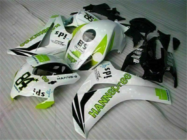 Honda CBR 1000 RR 2008-2011 - Blanc Vert Hannspree 84 Honda CBR 1000 RR 2008-2011 - Blanc Vert Hannspree 84