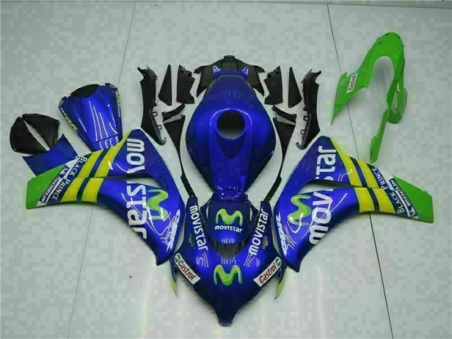 Honda CBR 1000 RR 2008-2011 - Vert Bleu Honda CBR 1000 RR 2008-2011 - Vert Bleu