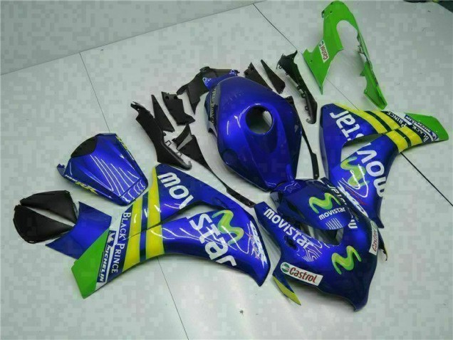 Honda CBR 1000 RR 2008-2011 - Vert Bleu Honda CBR 1000 RR 2008-2011 - Vert Bleu