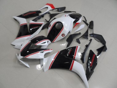 Honda CBR 1000 RR 2012-2016 - Noir et Blanc et Rouge Bande