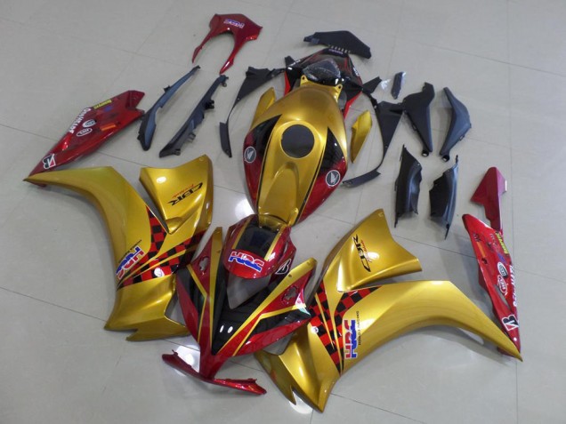 Honda CBR 1000 RR 2012-2016 - Or et Dark Rouge Honda CBR 1000 RR 2012-2016 - Or et Dark Rouge