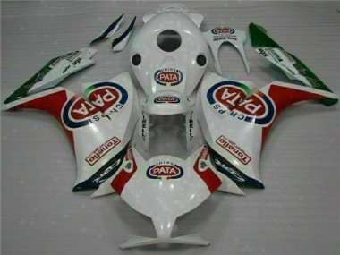 Honda CBR 1000 RR 2012-2016 - Rouge Blanc PATA