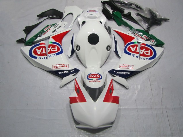 Honda CBR 1000 RR 2012-2016 - Rouge Blanc PATA Honda CBR 1000 RR 2012-2016 - Rouge Blanc PATA