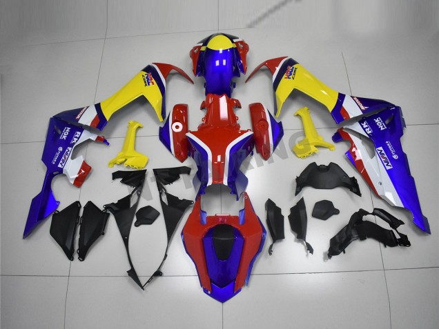 Honda CBR 1000 RR 2017-2023 - Bleu Jaune Rouge Honda CBR 1000 RR 2017-2023 - Bleu Jaune Rouge