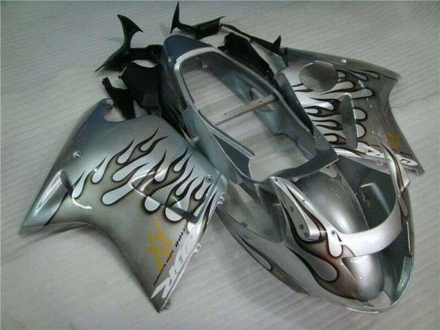 Honda CBR 1100 XX 1996-2007 - Flamme Argent Gris Honda CBR 1100 XX 1996-2007 - Flamme Argent Gris