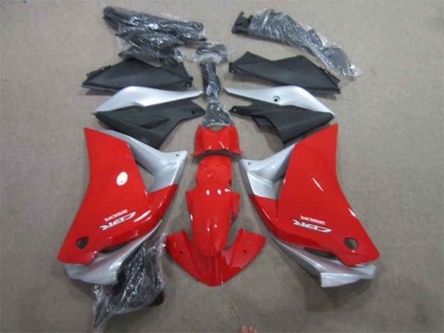 Honda CBR 125 R 2011-2013 - Rouge Argent Noir Honda CBR 125 R 2011-2013 - Rouge Argent Noir