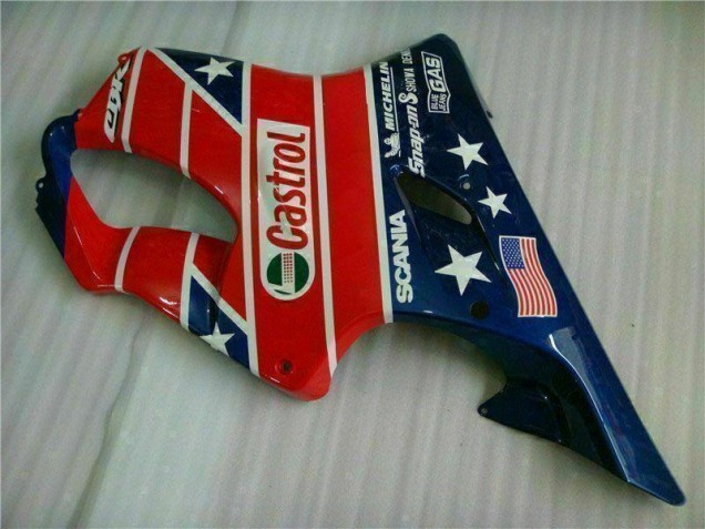 Honda CBR 600 F4i 2001-2003 - Rouge Blanc Bleu Castrol Cycle World Honda CBR 600 F4i 2001-2003 - Rouge Blanc Bleu Castrol Cycle World