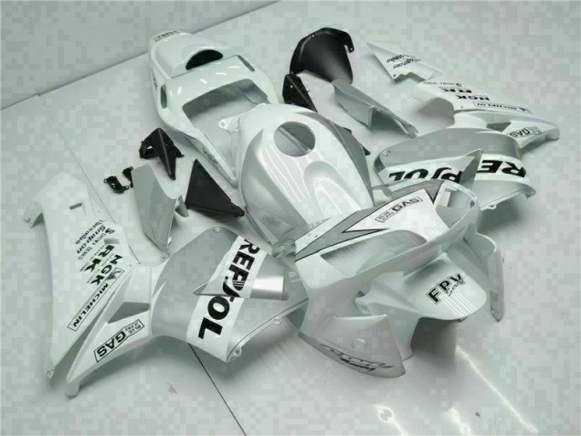 Honda CBR 600 RR 2003-2004 - Blanc Argent Repsol Honda CBR 600 RR 2003-2004 - Blanc Argent Repsol