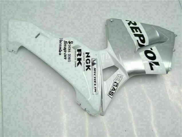Honda CBR 600 RR 2003-2004 - Blanc Argent Repsol Honda CBR 600 RR 2003-2004 - Blanc Argent Repsol