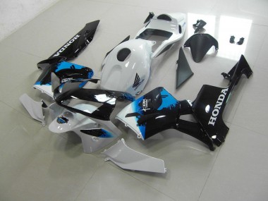 Honda CBR 600 RR 2003-2004 - Blanc Noir Bleu