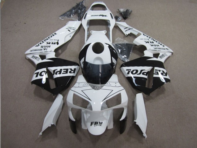 Honda CBR 600 RR 2003-2004 - Blanc Noir Repsol Honda CBR 600 RR 2003-2004 - Blanc Noir Repsol