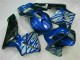 Honda CBR 600 RR 2003-2004 - Bleu avec Argent Flamme Honda CBR 600 RR 2003-2004 - Bleu avec Argent Flamme