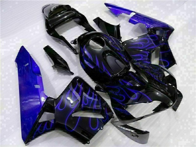 Honda CBR 600 RR 2003-2004 - Noir avec Bleu Flamme Honda CBR 600 RR 2003-2004 - Noir avec Bleu Flamme