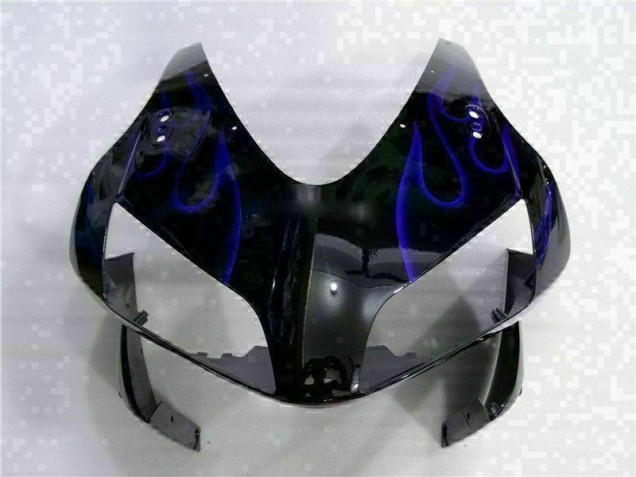 Honda CBR 600 RR 2003-2004 - Noir avec Bleu Flamme Honda CBR 600 RR 2003-2004 - Noir avec Bleu Flamme