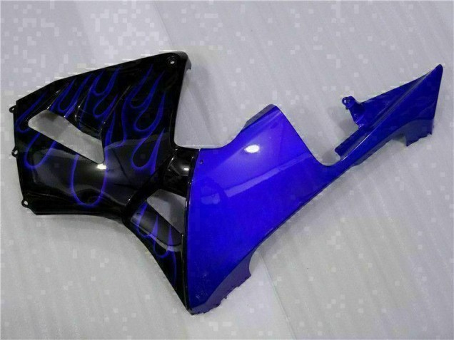 Honda CBR 600 RR 2003-2004 - Noir avec Bleu Flamme Honda CBR 600 RR 2003-2004 - Noir avec Bleu Flamme