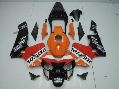 Honda CBR 600 RR 2003-2004 - Orange Rouge Noir Repsol