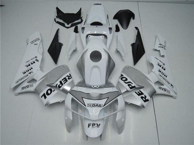 Honda CBR 600 RR 2005-2006 - Blanc Argent Noir Repsol Honda CBR 600 RR 2005-2006 - Blanc Argent Noir Repsol