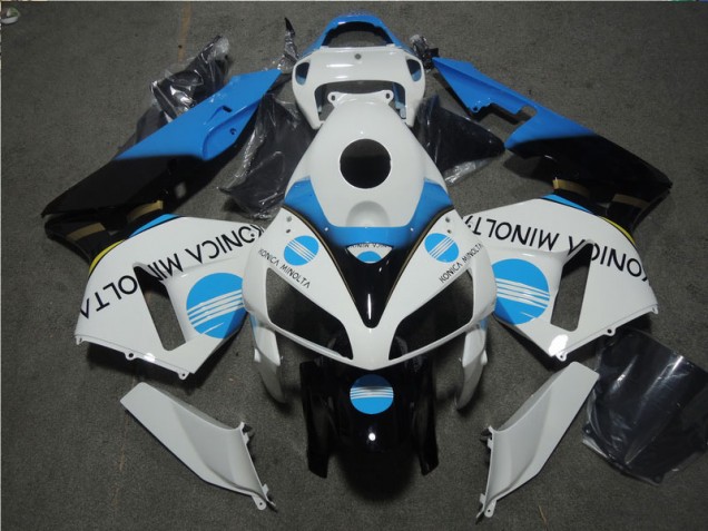 Honda CBR 600 RR 2005-2006 - Blanc Bleu Konica Minolta Honda CBR 600 RR 2005-2006 - Blanc Bleu Konica Minolta