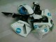 Honda CBR 600 RR 2005-2006 - Blanc Bleu Honda CBR 600 RR 2005-2006 - Blanc Bleu